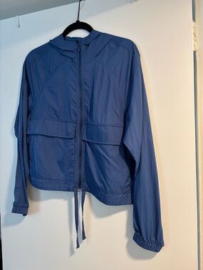 lululemon athletica Navy Hooded Utility Jacket